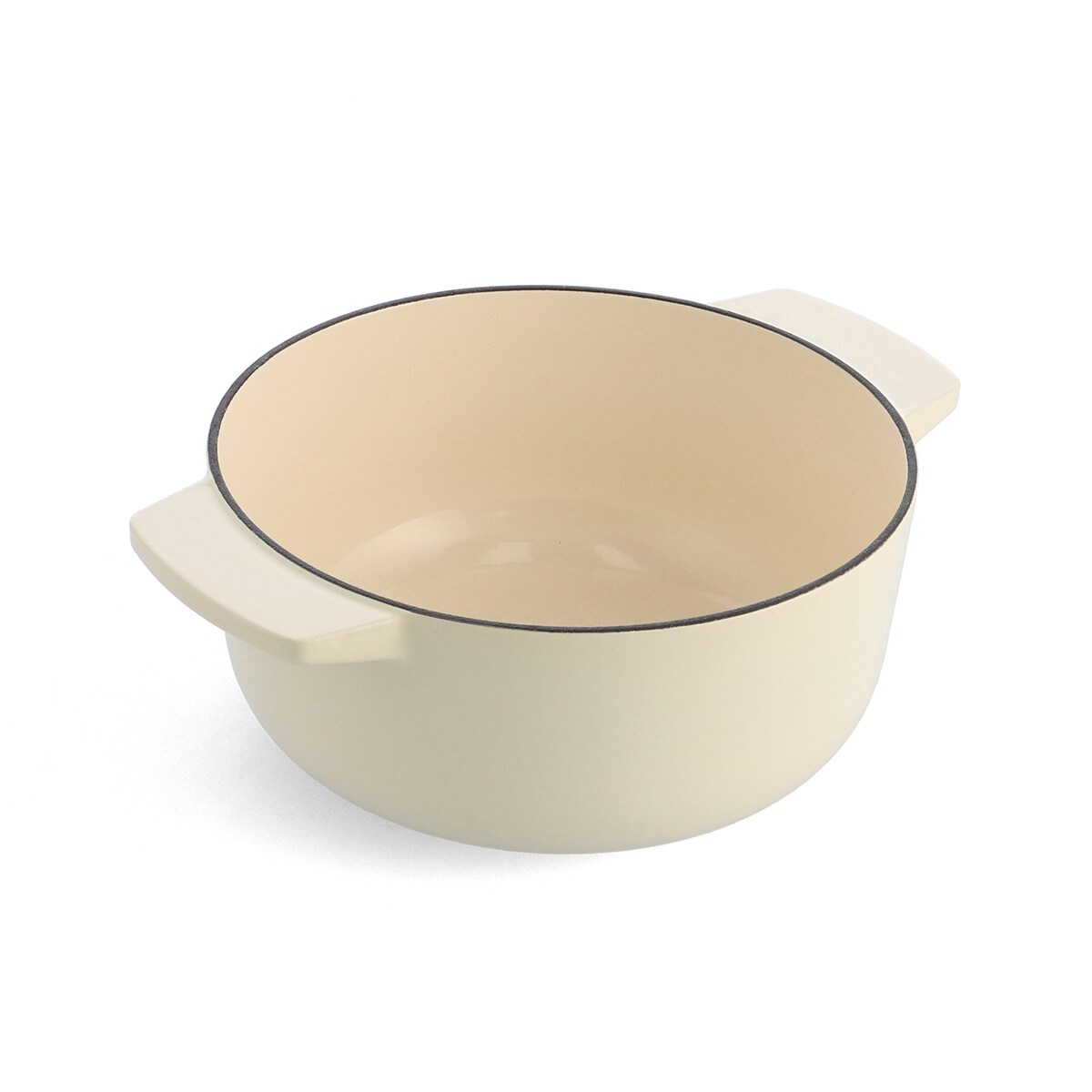 KitchenAid Garnek żeliwny 5,2 l - Almond Cream
