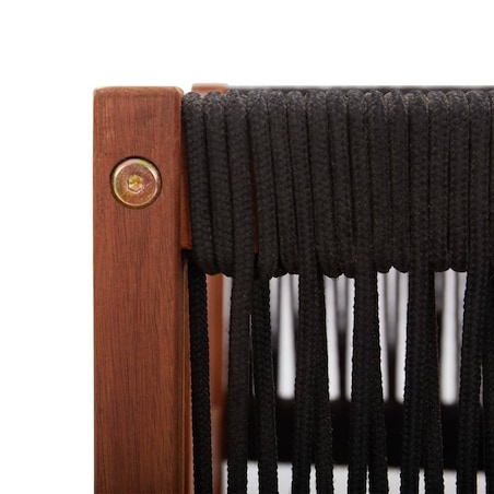 vidaXL Sofa ogrodowa, 2-osobowa, lite drewno akacjowe