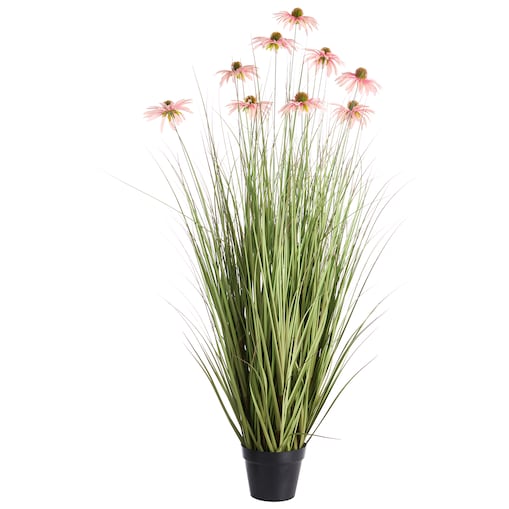 Sztuczna roślina RUDBEKDARIUM 120 cm Różowy