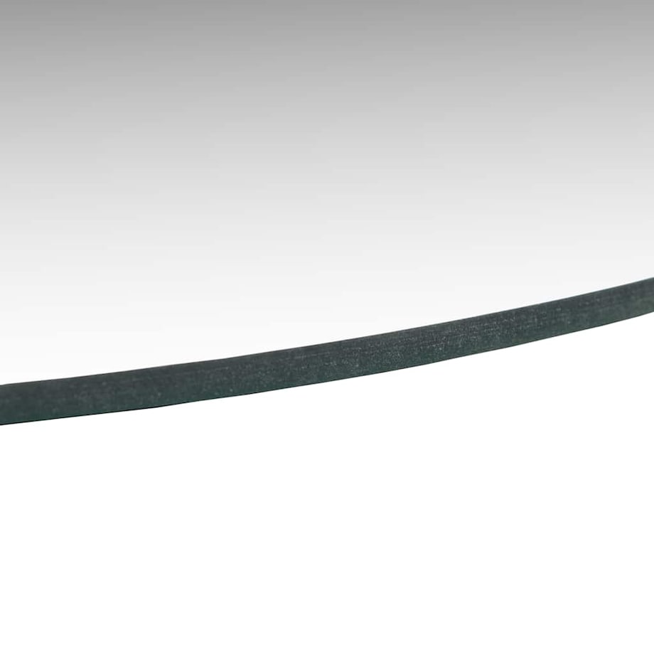 vidaXL Lustro ścienne z lampkami LED, bez ramy, okrągłe, szklane