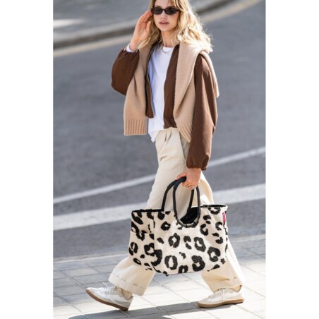Torba LOOPSHOPPER L, teddy leo cream