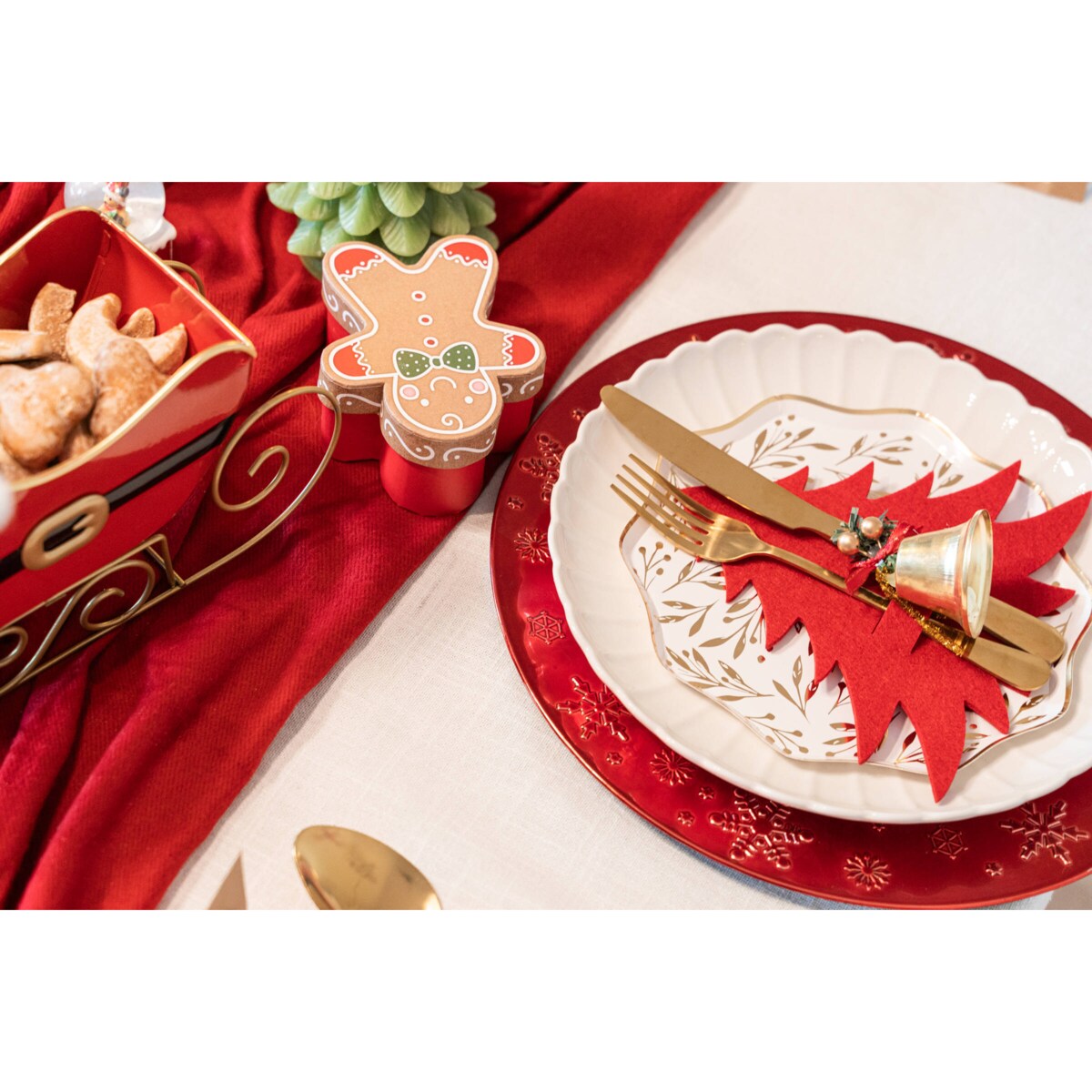 Podtalerz dekoracyjny świąteczny, Ø 33 cm