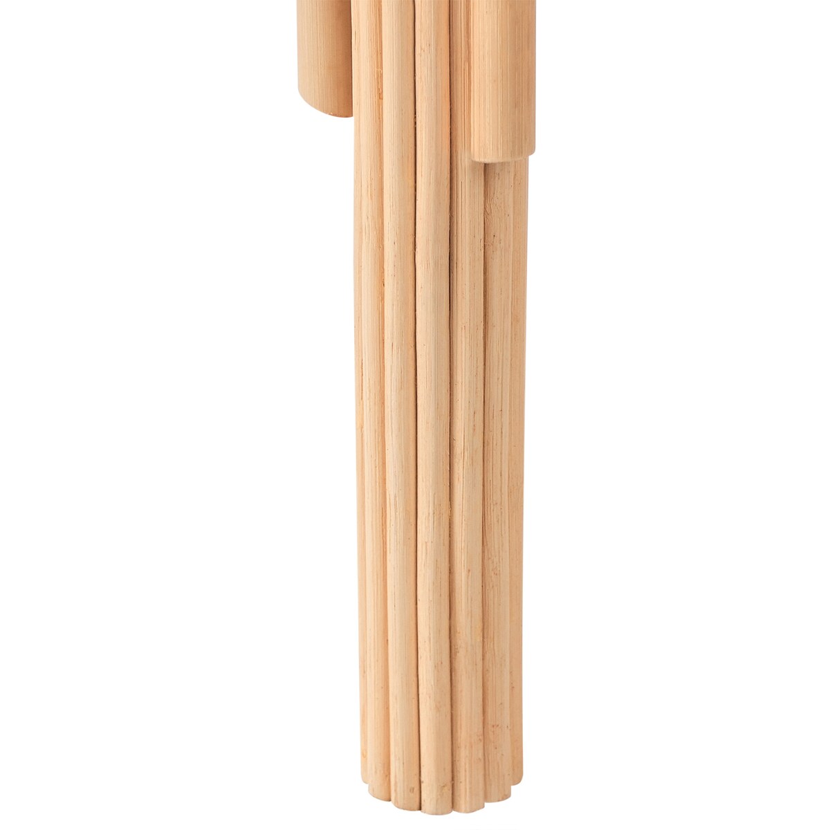 Zestaw 3 stolików kawowych PARALIA Rattan Naturalny