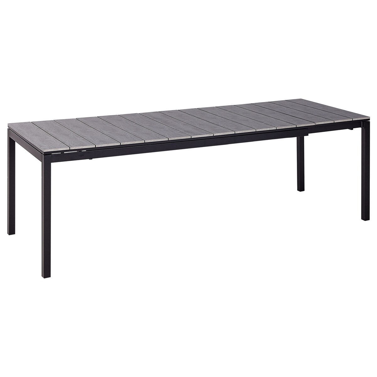 Stół ogrodowy rozkładany TOFANE 198/248 cm 90 cm Szary