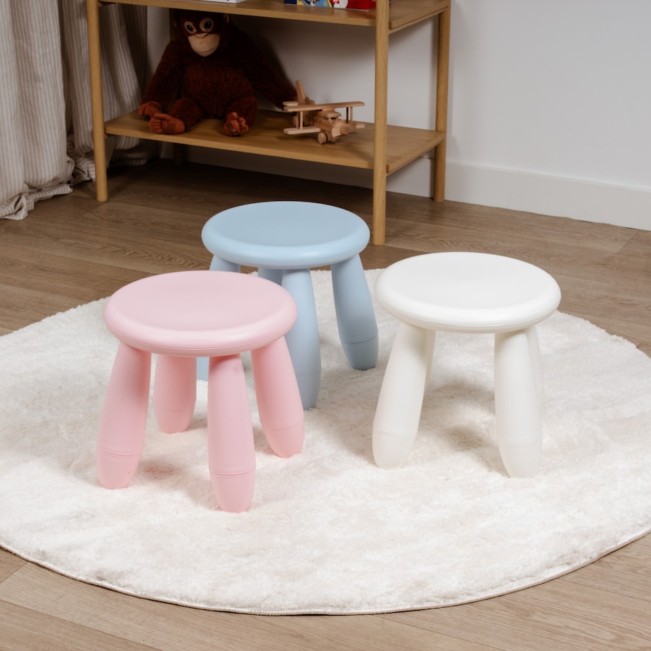 Krzesełko dla dzieci plastikowe stołek dziecięcy stabilny