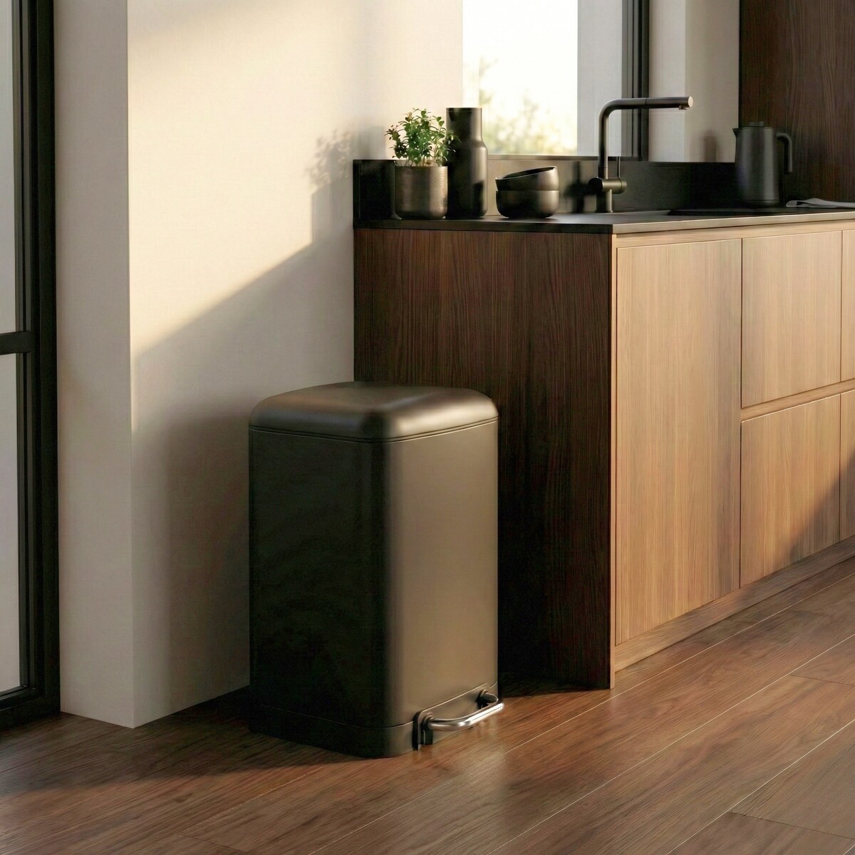 Kosz na śmieci z pedałem OSNI, 20 l