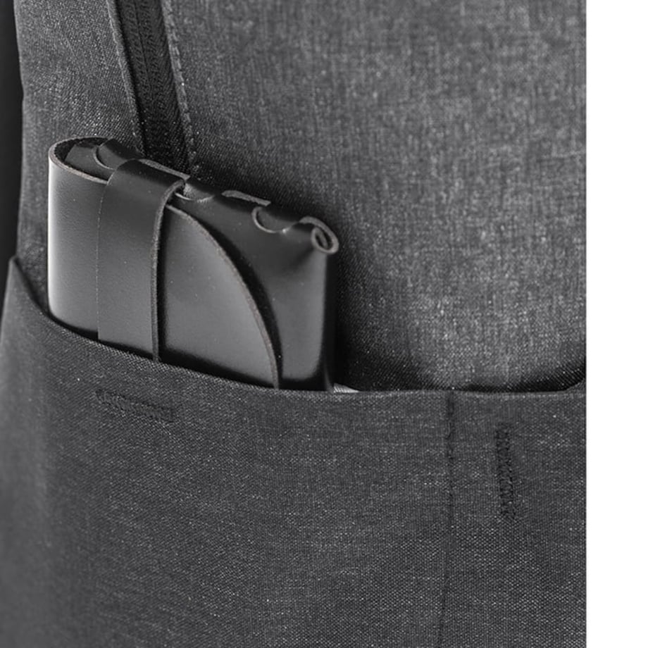 Plecak Czarny / Szary Miejski Podróżny Na Laptop 15,6" Pojemny Do Samolotu