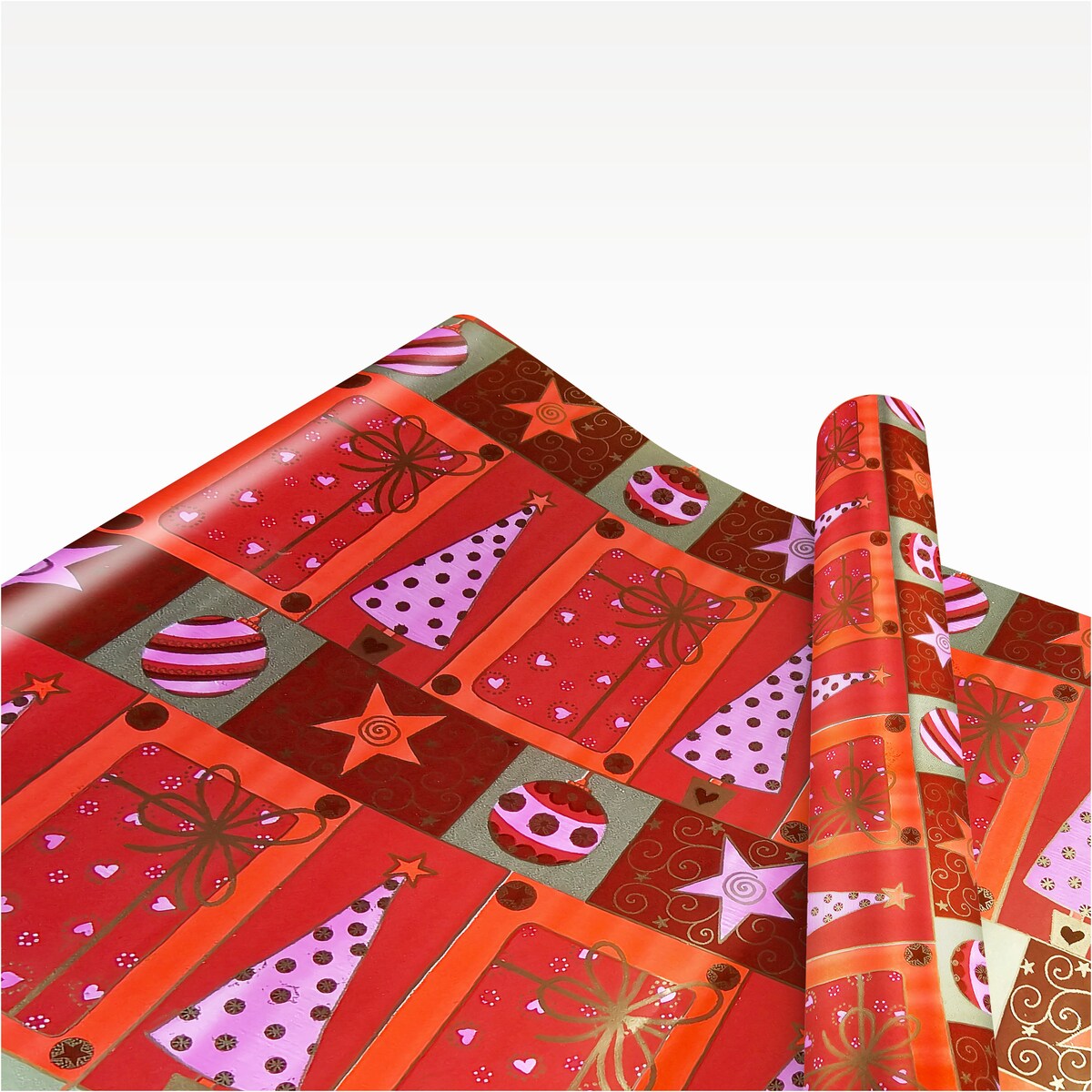 Papier Prezentowy Do Pakowania Prezentów 20 m MEGAROLKA Świąteczny Do Paczek Boże Narodzenie Ozdobny