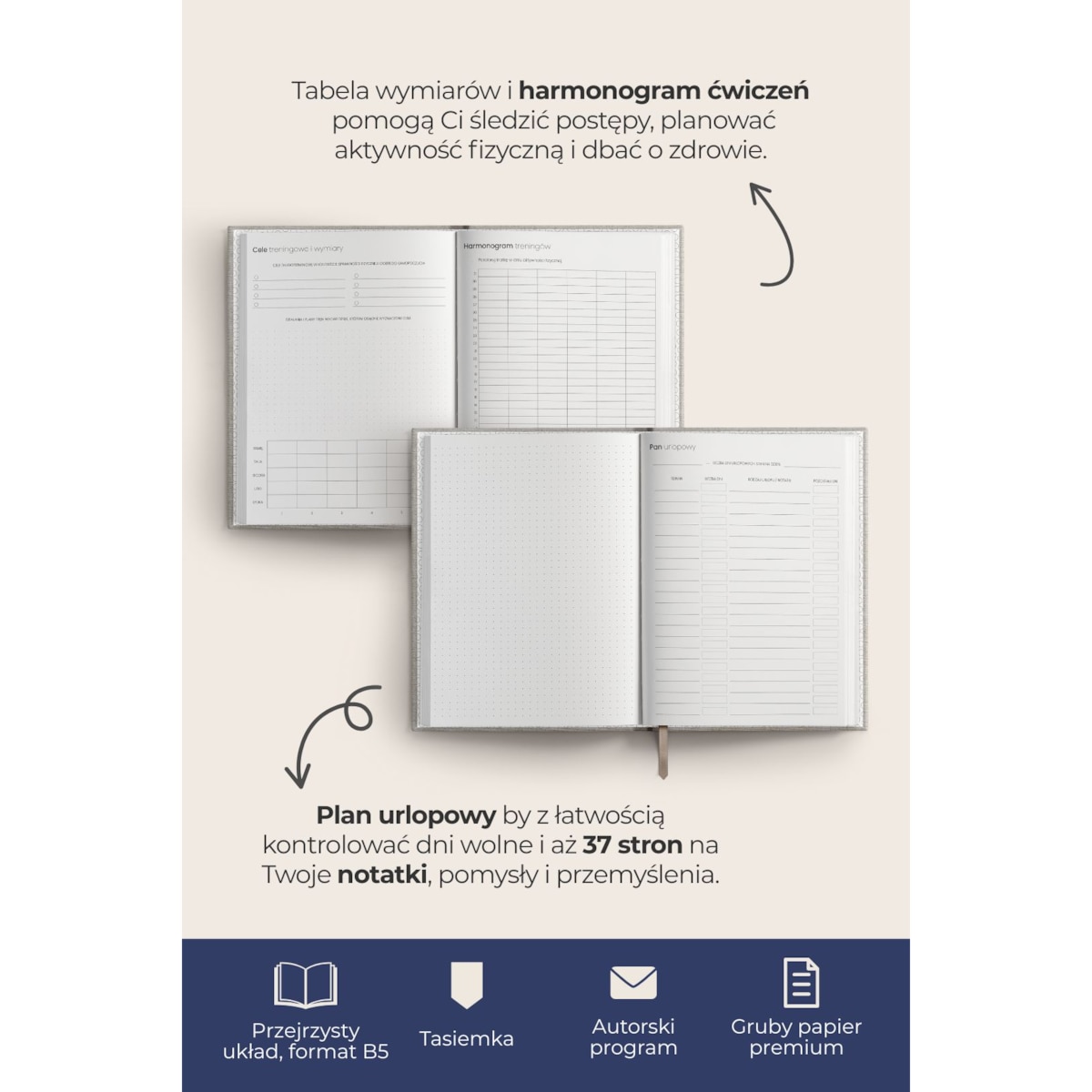 Planner produktywności – dzienny – BURGUNDY