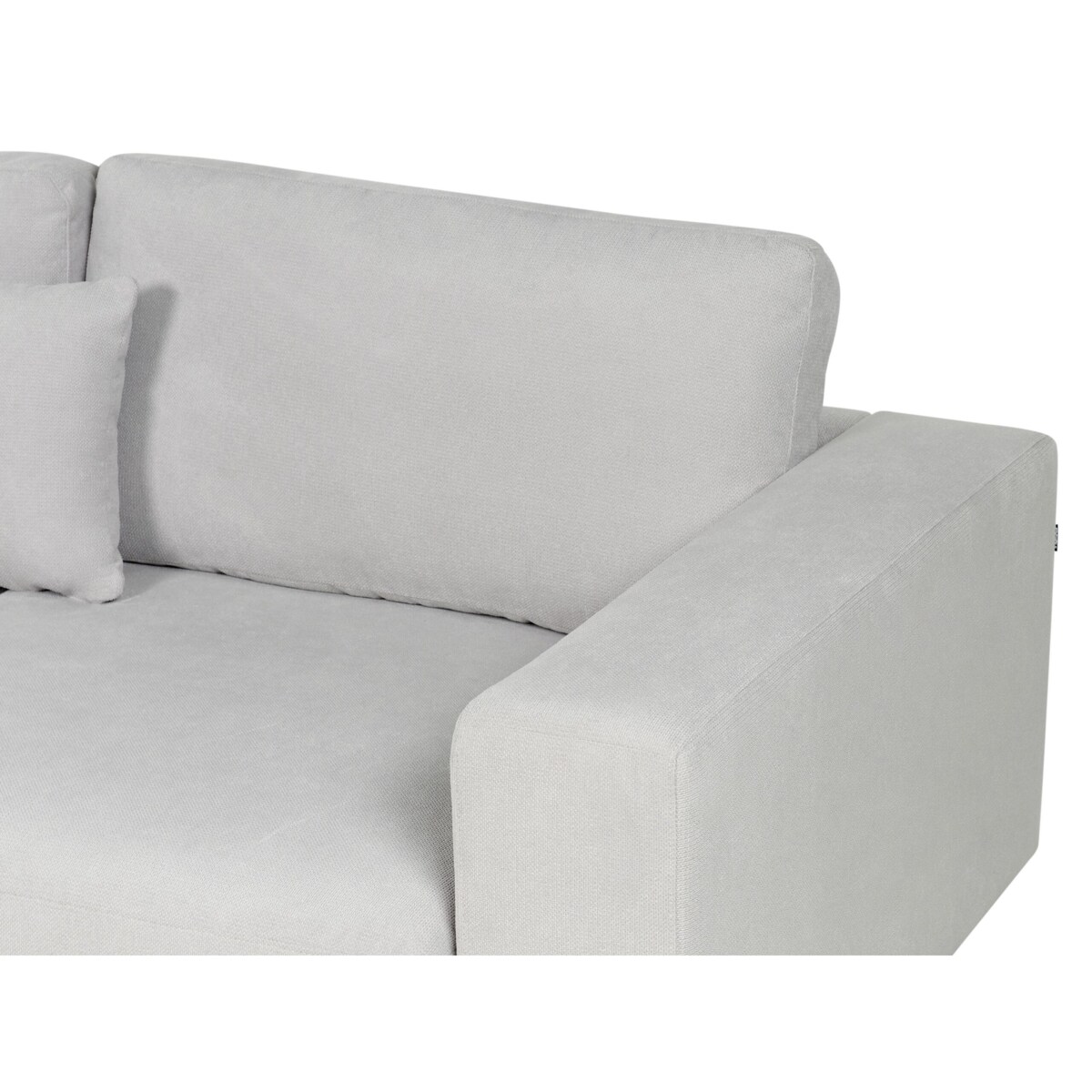 Narożnik 4-osobowy lewostronny jasnoszary LOFOTEN