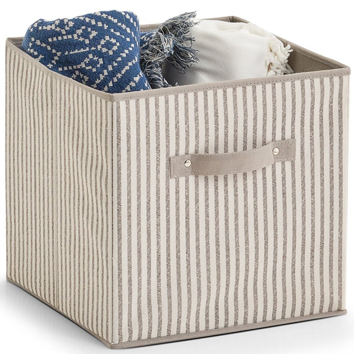 Pojemnik materiałowy do przechowywania, składane pudełko - 31 x 31 x 31 cm, ZELLER