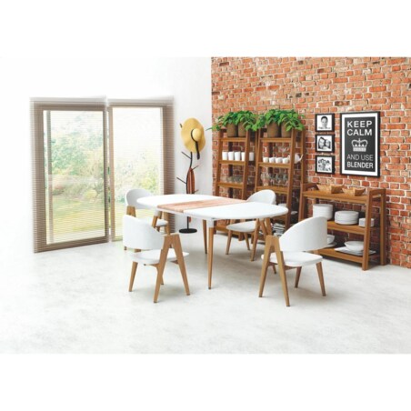 Krzesło K247 białe