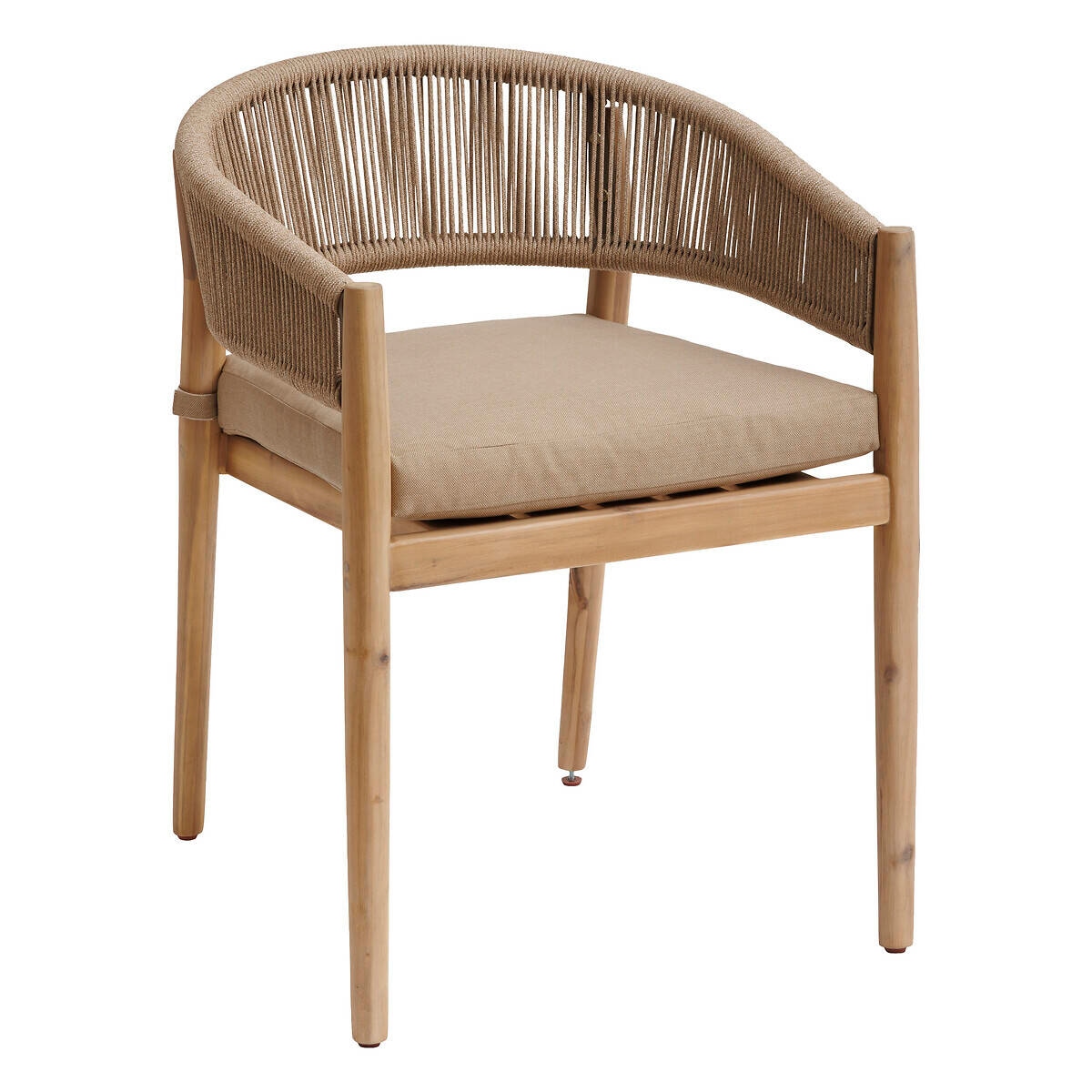 Krzesło ogrodowe z drewna akacji TEVIO