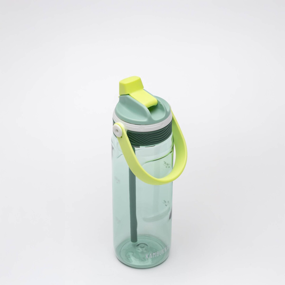 Butelka ze słomką z tritanu bidon sportowy na wodę Dupla 750ml - Pine Forest