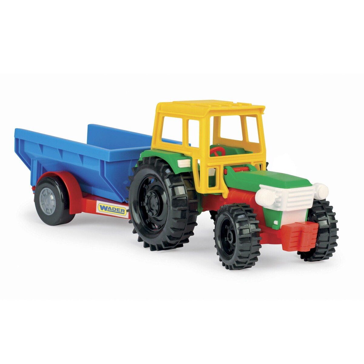 Traktor z przyczepą