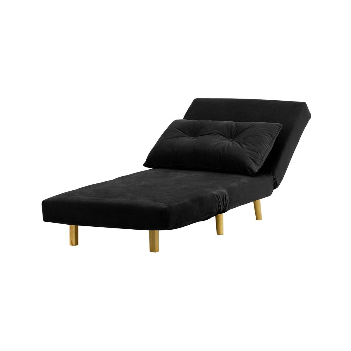 Fotel rozkładany Flic 77 cm-Velluto 20-like oak