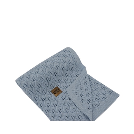 Kocyk bambusowy dla dziecka NIEBIESKI