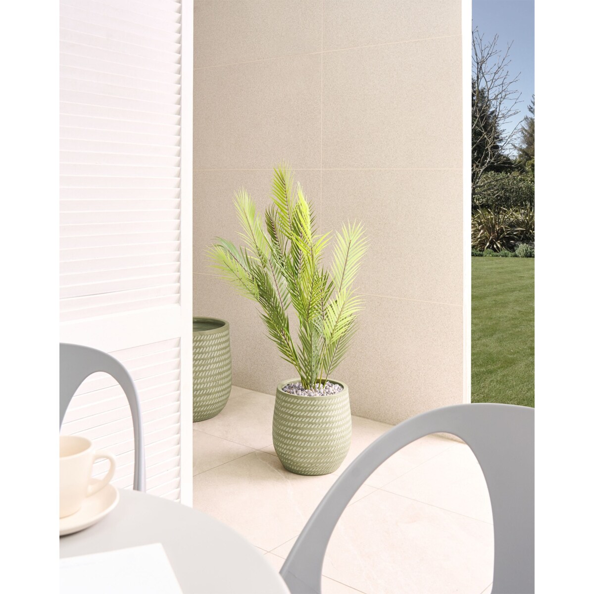Donica LIVADIA 27 cm Oliwkowy