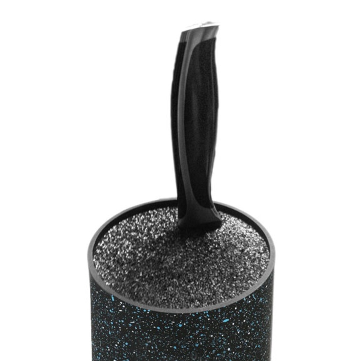 Uniwersalny stojak na noże do noży czarny KINGHOFF