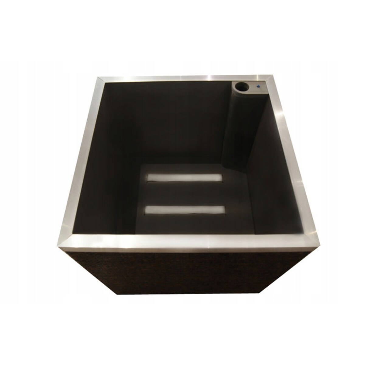 Donica samonawadniająca 50x50x43 miedziana - idealna dla Twojego ogrodu