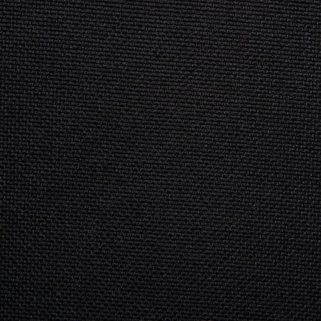 vidaXL Obrotowe krzesło biurowe, czarne, tkanina