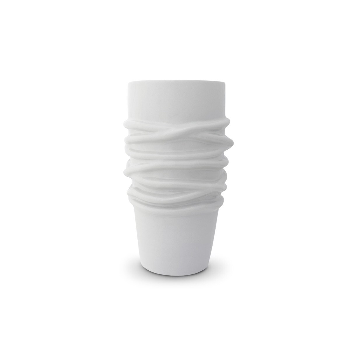 Konsimo RUMEX Wazon, kremowy