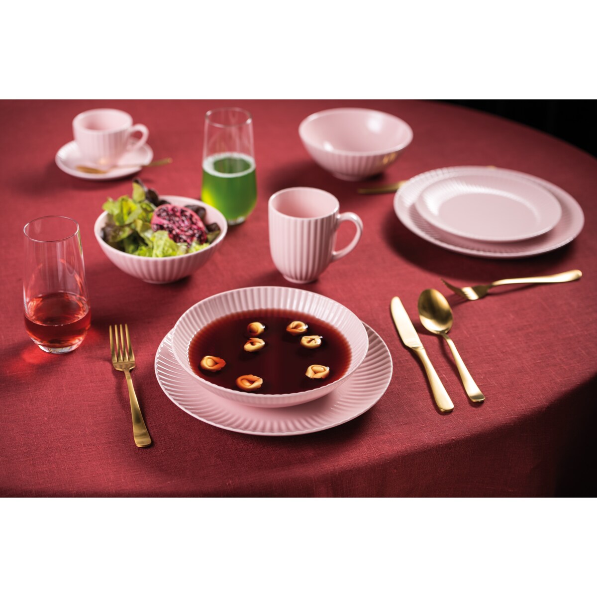 Zestaw 6 kubków 350 ml Daisy Sunset LBK7 (K7), Lubiana