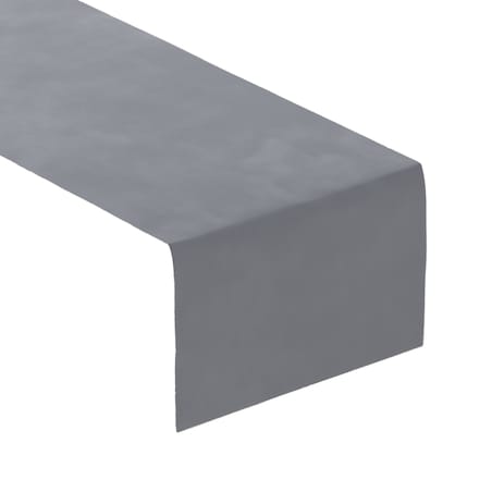 Bieżnik prostokątny 40x130 grafitowy szary