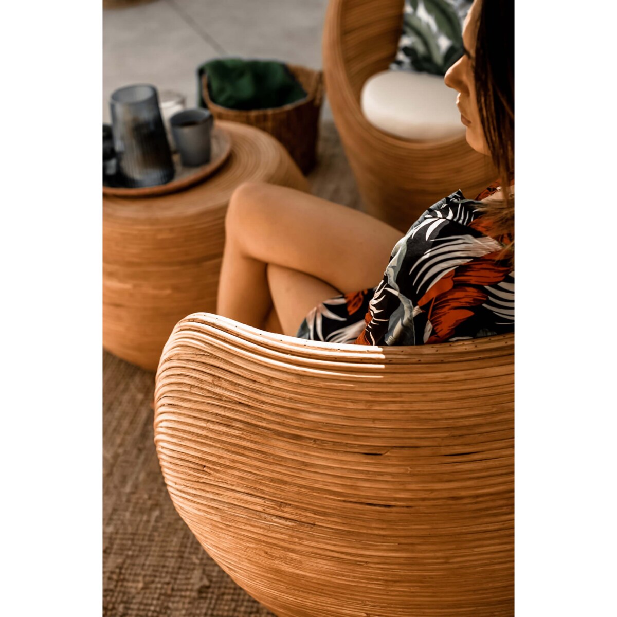 FOTEL RATTANOWY TEGAL KONIAK