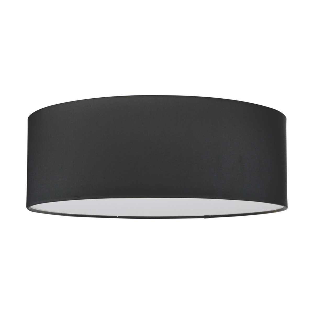 Lampa Sufitowa BRITOP Lighting 1xLED 18W Klasyczna Antracytowa Tkanina, Polski Producent, 1 szt.