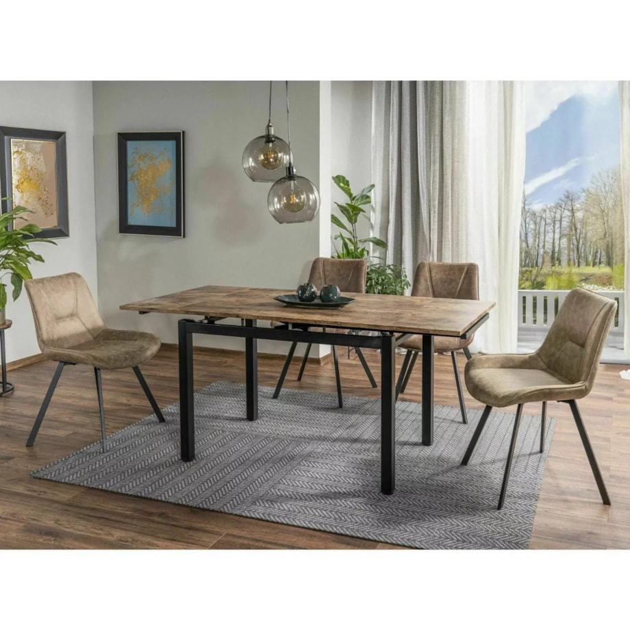 Krzesło tapicerowane LINK beżowe