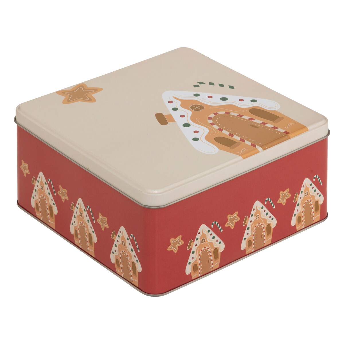 Metalowe pojemniki na ciastka, 3 sztuki