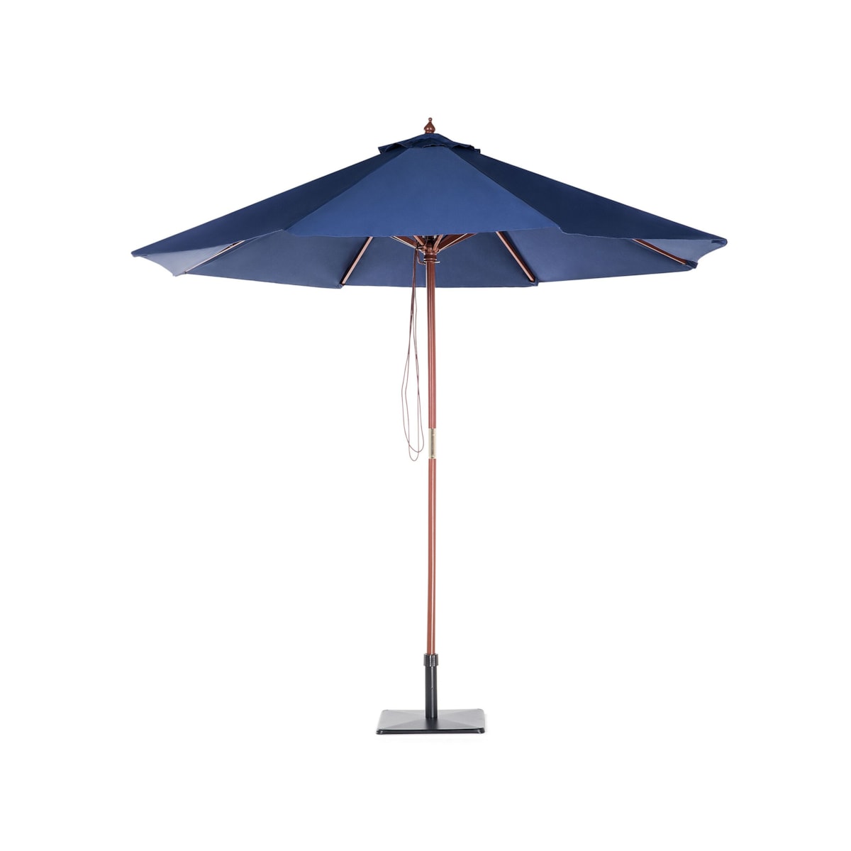 Parasol ogrodowy ⌀ 270 cm niebieski TOSCANA