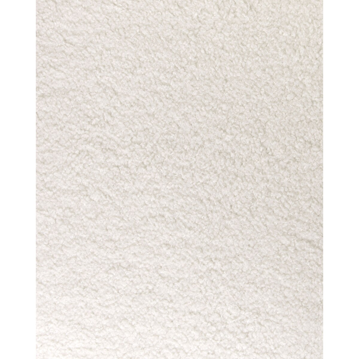 Fotel EVJE Boucle Złamana biel