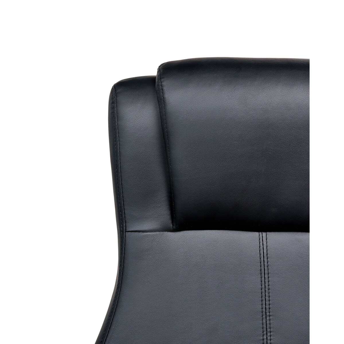 Fotel biurowy ADEPT Ekoskóra Czarny