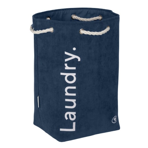 Kosz na pranie 51x29x25 cm MARINAIO granatowy