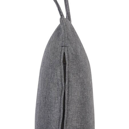 Fotel wiszący ze stojakiem ASPIO Technorattan Czarny