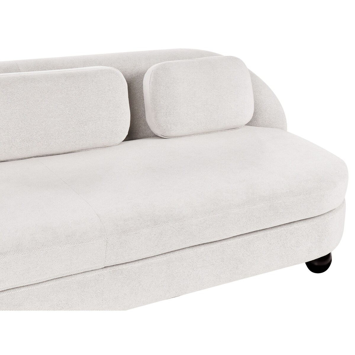 Sofa 3-osobowa złamana biel FANSEN