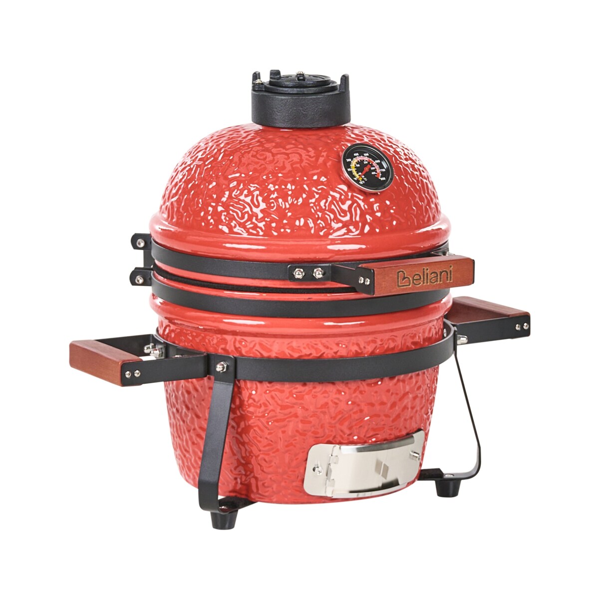 Mini grill węglowy KAMADO Ceramika Czerwony