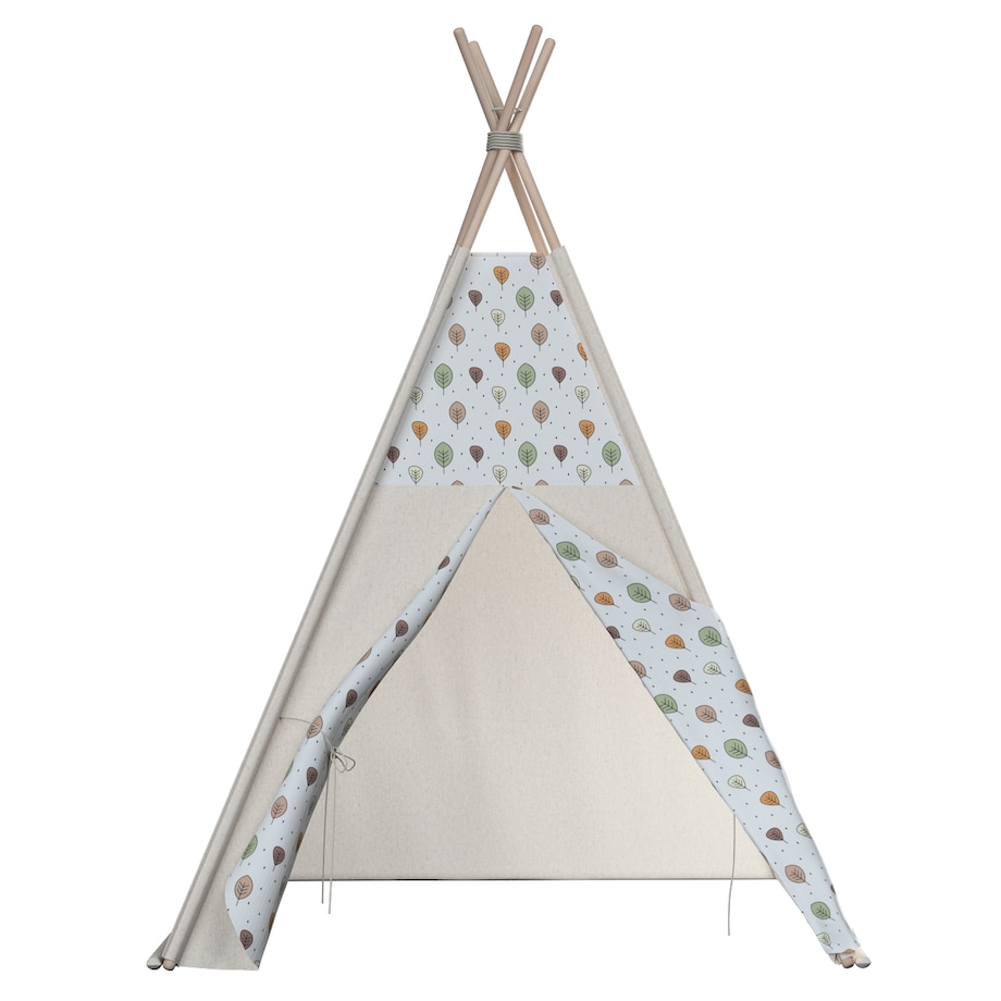 Tipi, ecru-brązowy, 110 x 110 x 155 cm, Magic Collection