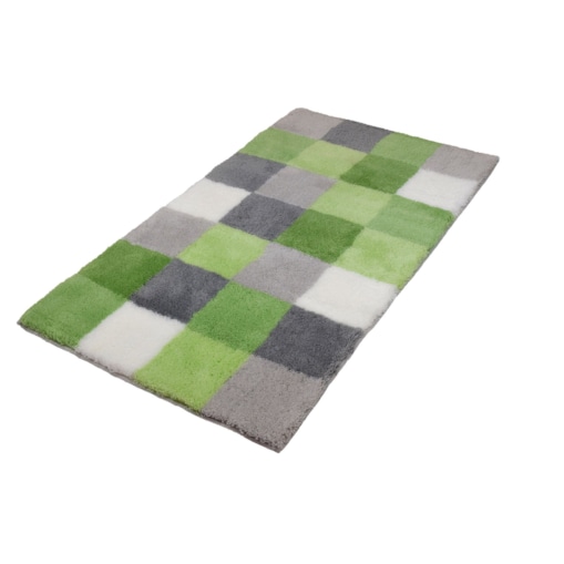 Kleine Wolke Caro Dywanik łazienkowy zielony 60x105 cm