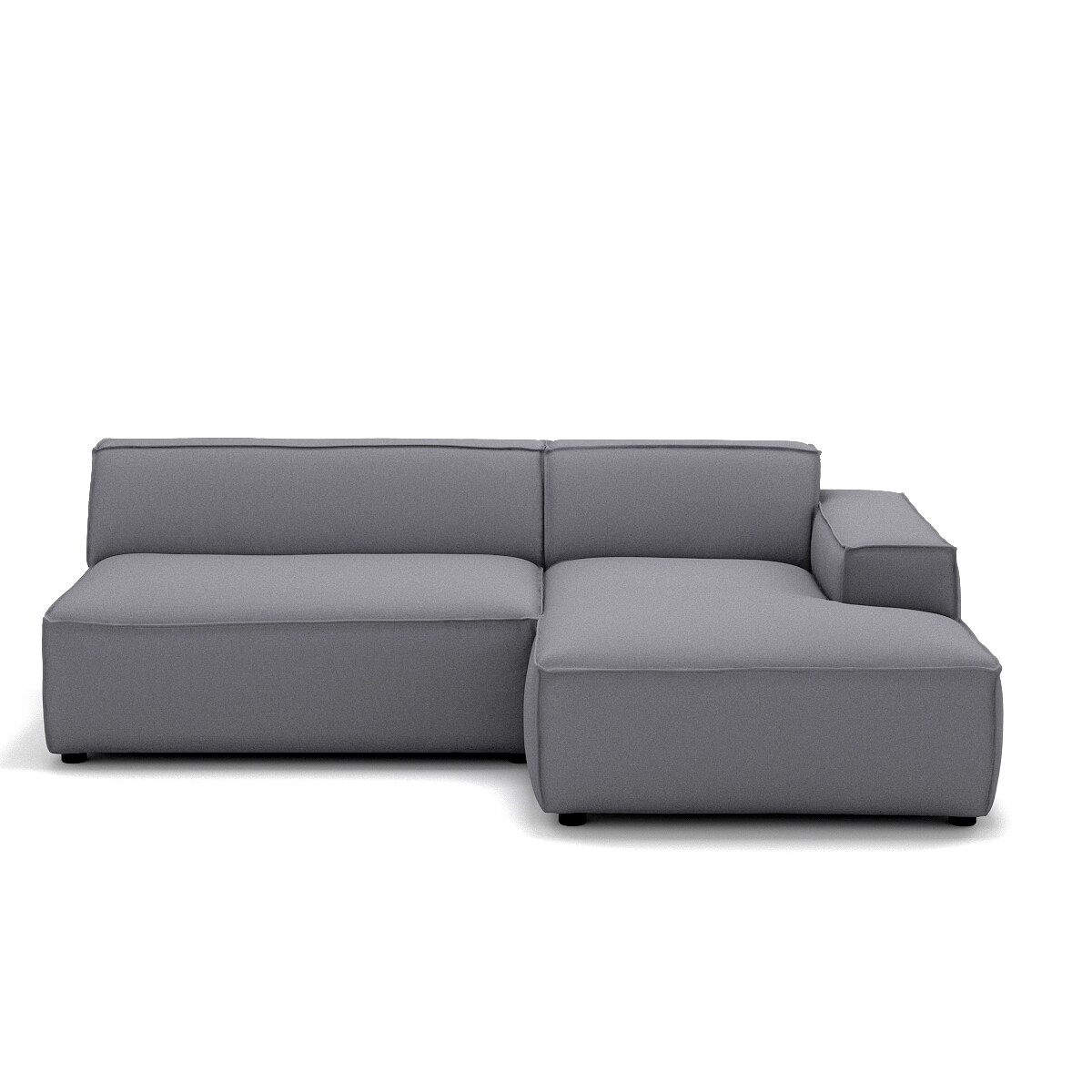 Narożnik prawy 4 osobowy Modularis - Paris Steel