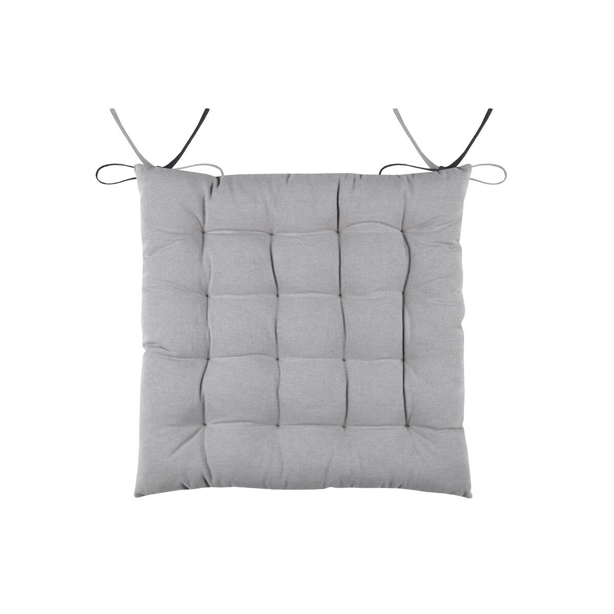 Poduszka na krzesło wiązana DUO, 100% bawełny, 40 x 40 cm