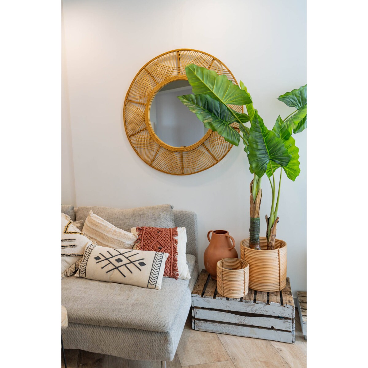 Poduszka dekoracyjna podłużna Loft, bawełniana, 25 x 58 cm