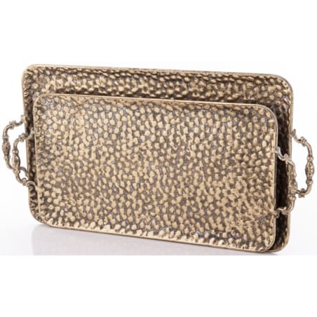 Taca złota ozdobna 2 szt. 57x30 cm RICO