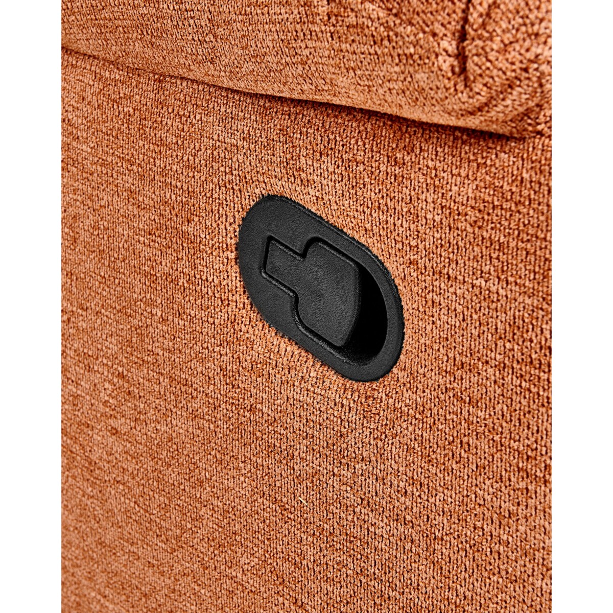 Rozkładany fotel BERGEN Tkanina Pomarańczowy