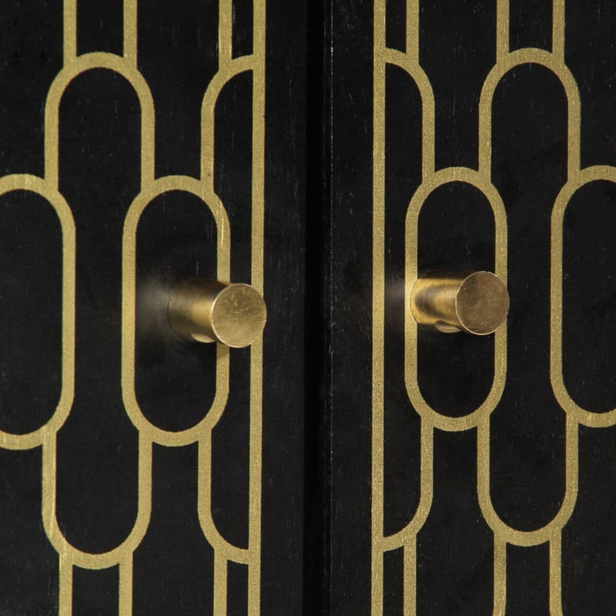 vidaXL Szafka, 60x33x75 cm, lite drewno mango