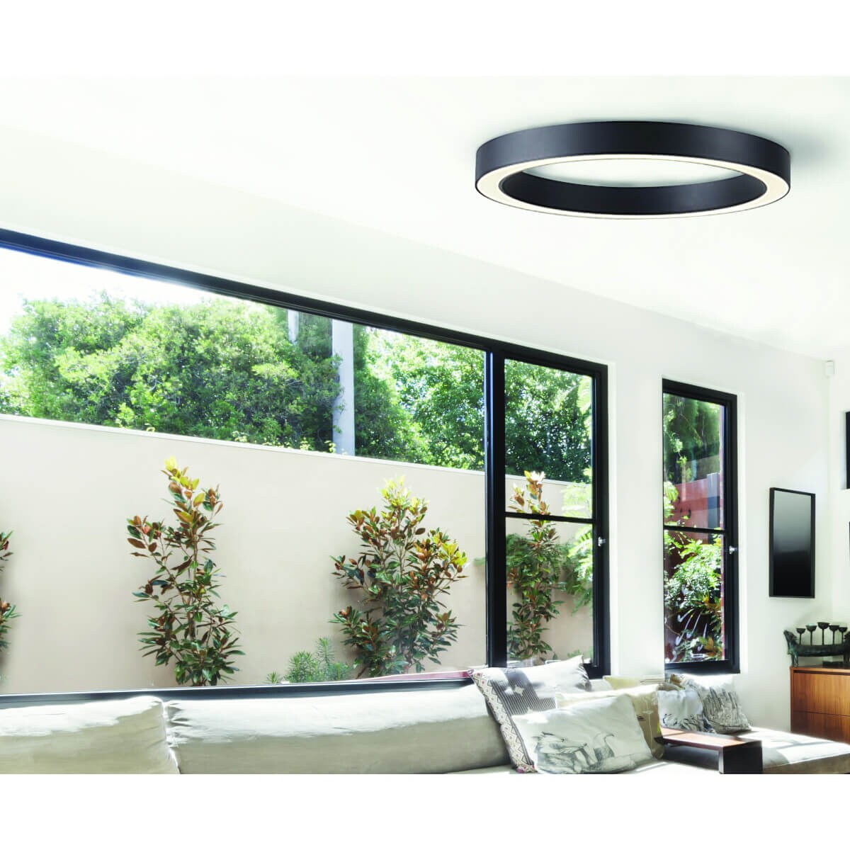 Sufitowa lampa Marco AZ5029 LED 30W ring pierścień czarna