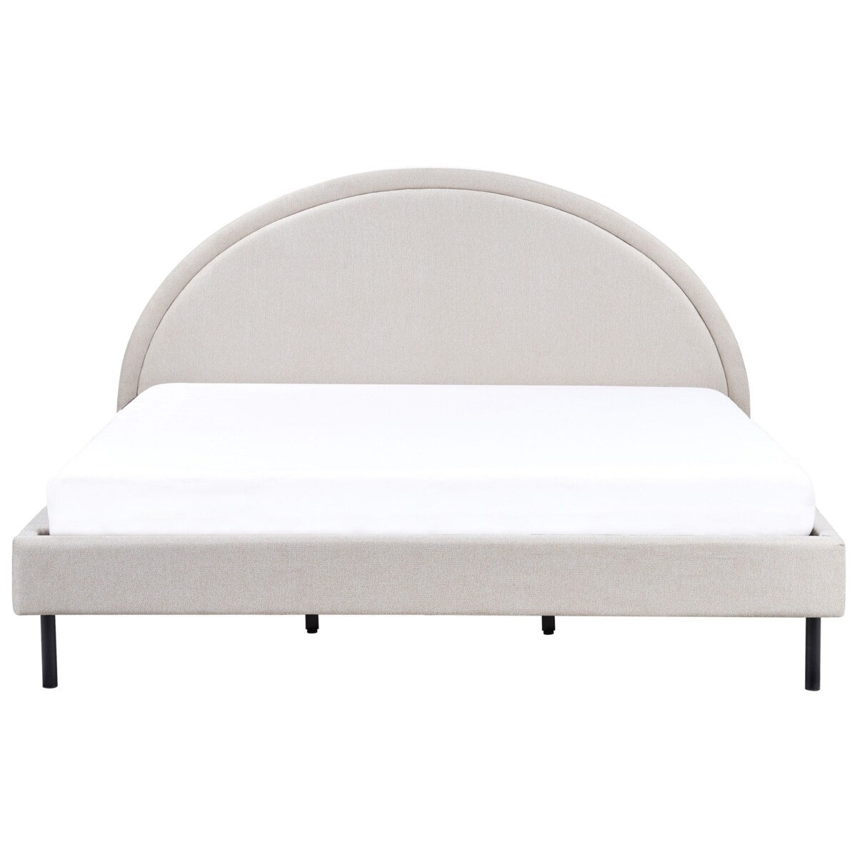 Łóżko MARGUT 180 x 200 cm Jasnobeżowy