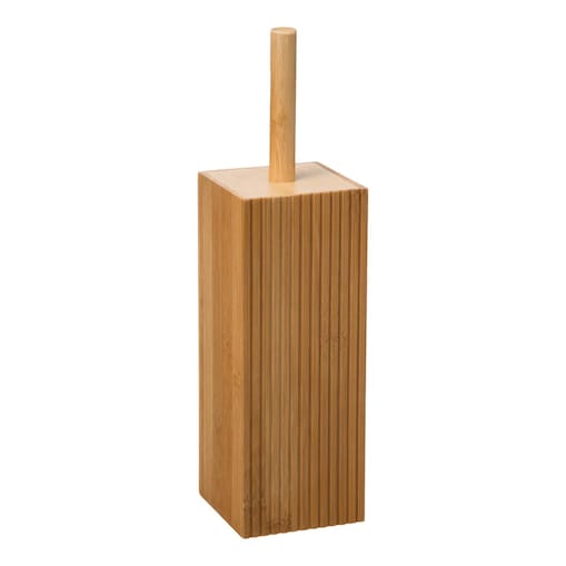 Szczotka do wc TERRE, ze stojakiem z bambusa, kolor brązowy